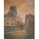  Vintage English  litho 1860s 1840-litho-hand-colored-vintage-impressionist-style