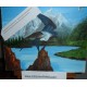 B 1013 T CB 1013  Original Oil Painting  Bird Flying original painting