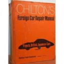 1972 Chiltons Foreign Repair Manual Vol 2 Book 