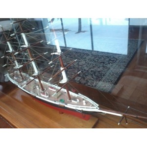 1950s 1960s Model Ship Handmade 